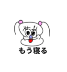 CRAZYガール（個別スタンプ：3）