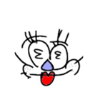 CRAZYガール（個別スタンプ：24）