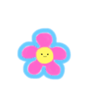 かわいいおはなちゃん（個別スタンプ：1）