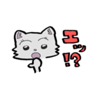 白ちゃんの女子力スタンプ（個別スタンプ：28）