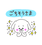 【日常使い★】マルチーズ犬 ちーこ（個別スタンプ：27）