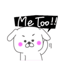 【日常使い★】マルチーズ犬 ちーこ（個別スタンプ：31）