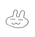 ゆるっとうさちゃん（個別スタンプ：1）