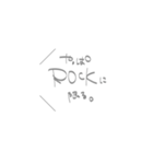 ROCK！ from.日本語（個別スタンプ：4）