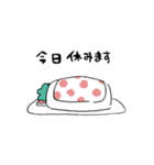 二足歩行するワニ（個別スタンプ：27）