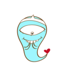 神經質の幽（個別スタンプ：3）