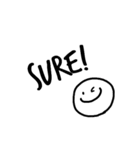 Cool！な日常英会話1（個別スタンプ：12）