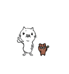 ねこさんと。（個別スタンプ：35）