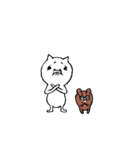 ねこさんと。（個別スタンプ：36）