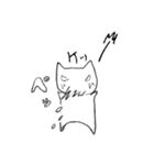 ちょっぴりねこ（個別スタンプ：1）