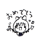 東方Project 筆ペンでチルノ（個別スタンプ：8）