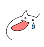 しゃくれるネコ（個別スタンプ：5）
