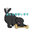 ラブラドールレトリーバーなチョビ（個別スタンプ：20）