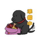 ラブラドールレトリーバーなチョビ（個別スタンプ：33）