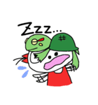 まりりんwithかめのガサちゃん（個別スタンプ：6）