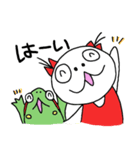 まりりんwithかめのガサちゃん（個別スタンプ：10）