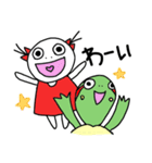 まりりんwithかめのガサちゃん（個別スタンプ：11）