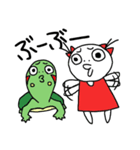 まりりんwithかめのガサちゃん（個別スタンプ：20）