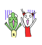 まりりんwithかめのガサちゃん（個別スタンプ：21）