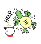 まりりんwithかめのガサちゃん（個別スタンプ：24）