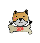 時間スタンプbyまるえ（個別スタンプ：9）