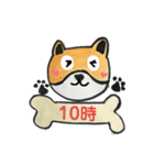 時間スタンプbyまるえ（個別スタンプ：10）
