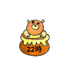 時間スタンプbyまるえ（個別スタンプ：22）