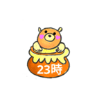 時間スタンプbyまるえ（個別スタンプ：23）