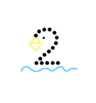 数字を見つよう（個別スタンプ：2）