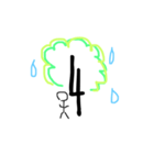 数字を見つよう（個別スタンプ：4）