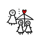 てるてる坊主だよ（個別スタンプ：4）