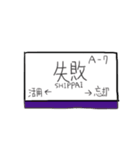 看板の気持ち（個別スタンプ：7）
