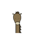 長い首の動物（個別スタンプ：10）