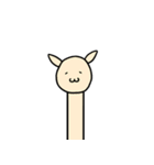 長い首の動物（個別スタンプ：16）