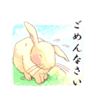 Lovely rabbit sticker！5（個別スタンプ：22）
