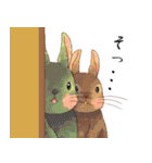 Lovely rabbit sticker！5（個別スタンプ：31）