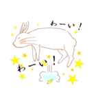 Lovely rabbit sticker！5（個別スタンプ：32）