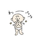 おむつ一丁赤ちゃん2（個別スタンプ：8）