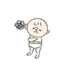おむつ一丁赤ちゃん2（個別スタンプ：26）