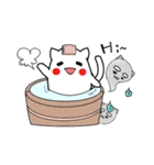 猫のあいさつ - MEOW MEOW 2（個別スタンプ：1）