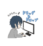 CGクリエイターの日常（個別スタンプ：10）