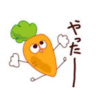 にんじんスタンプ（個別スタンプ：13）