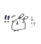 おにぎりうさぎさん（個別スタンプ：3）