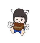 ハッピー姉妹のどたばたスタンプ（個別スタンプ：11）