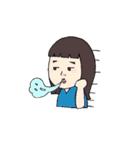 ハッピー姉妹のどたばたスタンプ（個別スタンプ：19）