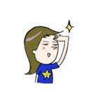 ハッピー姉妹のどたばたスタンプ（個別スタンプ：34）