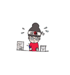 ハッピー姉妹のどたばたスタンプ（個別スタンプ：36）