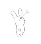 のんびりうさぽん（個別スタンプ：18）