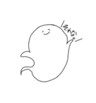 返事に困らないオバケちゃん（個別スタンプ：6）