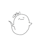 返事に困らないオバケちゃん（個別スタンプ：9）